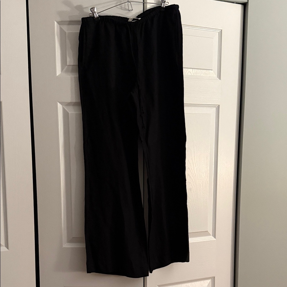 H&M Women's Black Wide Leg Pants